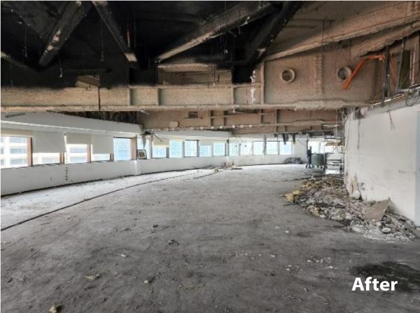 reinstatement contractor work after