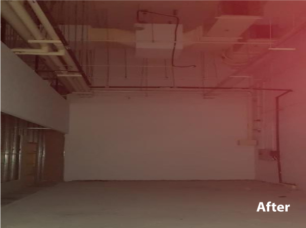 office reinstatement work